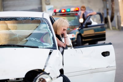 Injured in a Car Crash in Kings Point, Florida