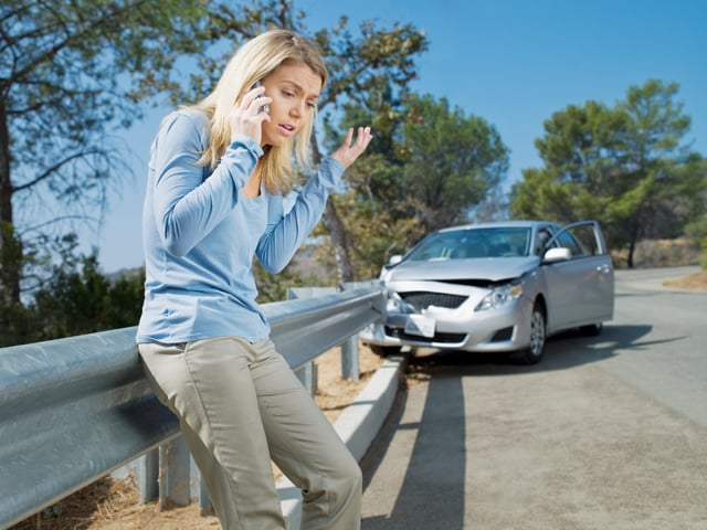 A woman asking if she should see a doctor for soreness after a motor vehicle crash? 