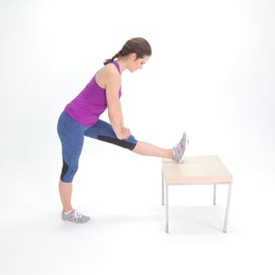 Standing-Hamstring-Stretch | Stretch for Sciatic Pain Relief